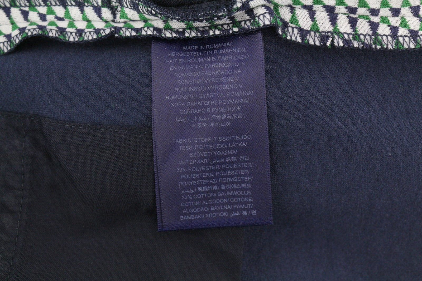 GANT Geo Jersey Cigarette moteriškos kelnės EU38 šviesiai žalios raštuotos plonos kelnės 