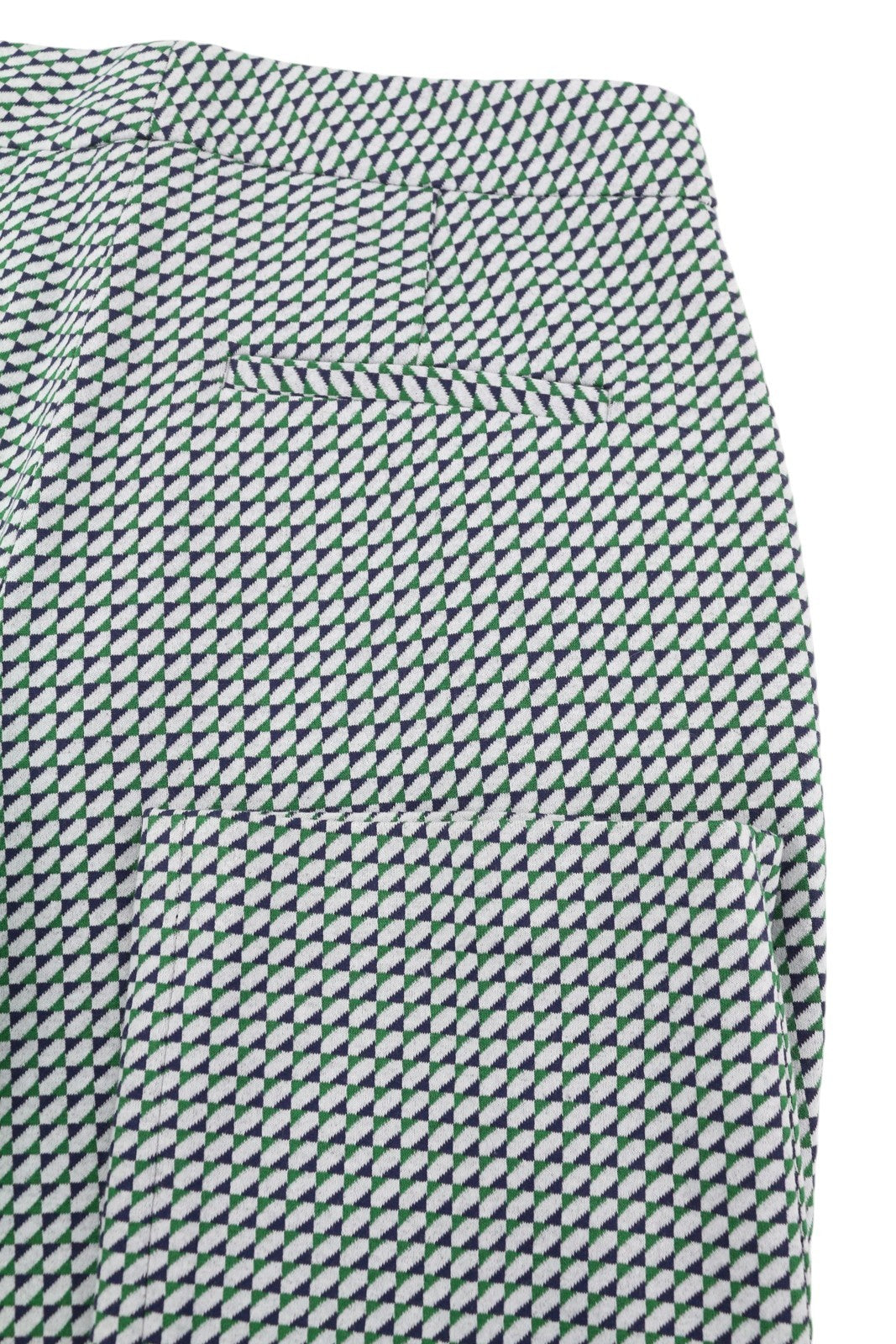 GANT Geo Jersey moteriškas kostiumas, pilkas, raštuotas, vienaeilis, su įpjova atvartu, 2in1 