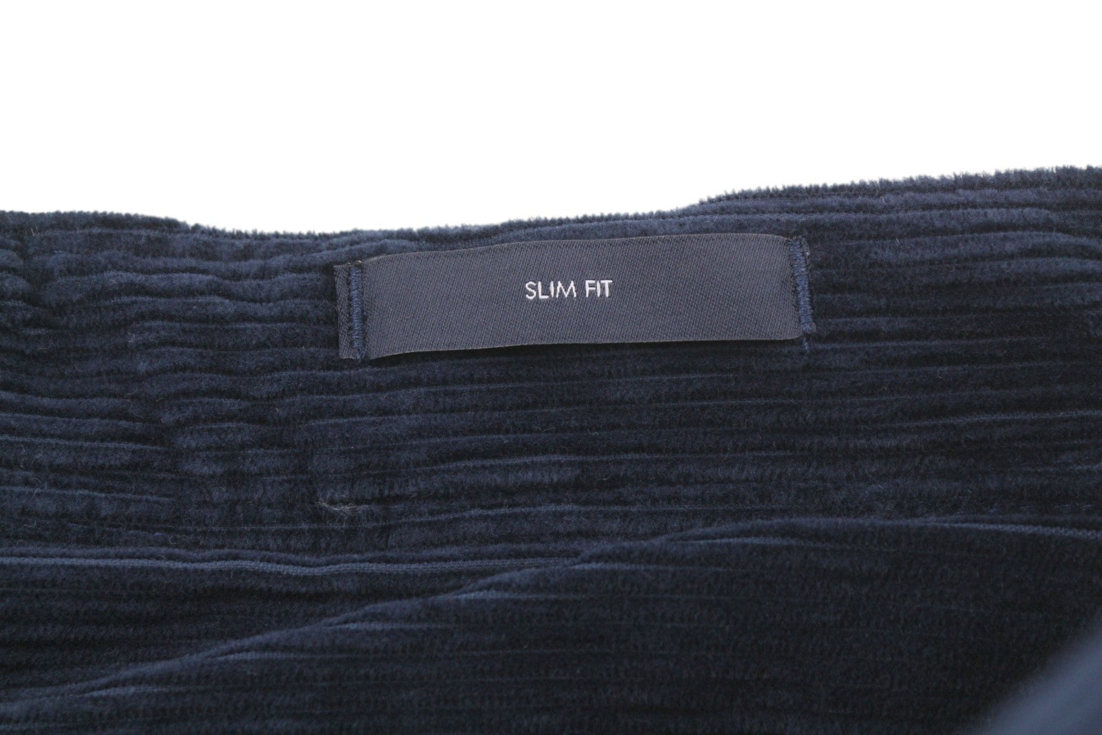 TOMMY HILFIGER Rock Velvet Cashmere vyriškos kelnės, W36, mėlynos, velveto, plonos 