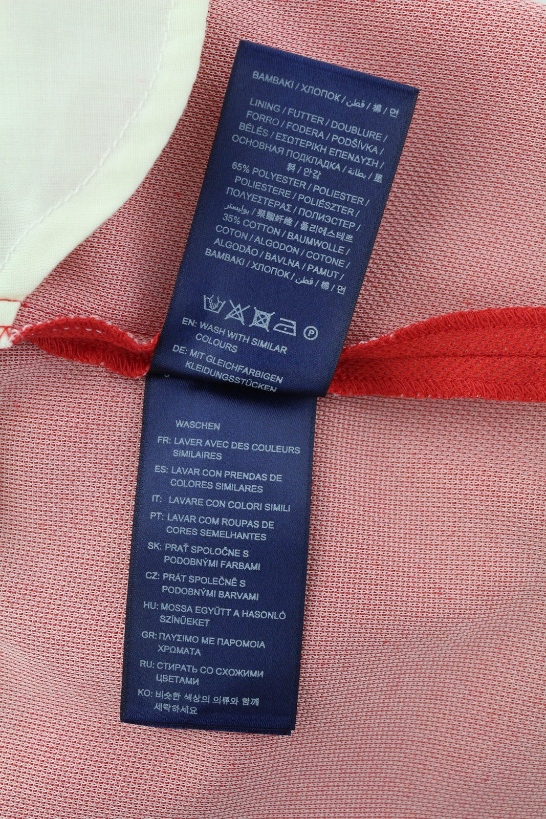 GANT TP Jersey Pique Cig moteriškos kelnės EU36 raudonos trumpintos iki kulkšnių techninės įrangos paruošimo kelnės 