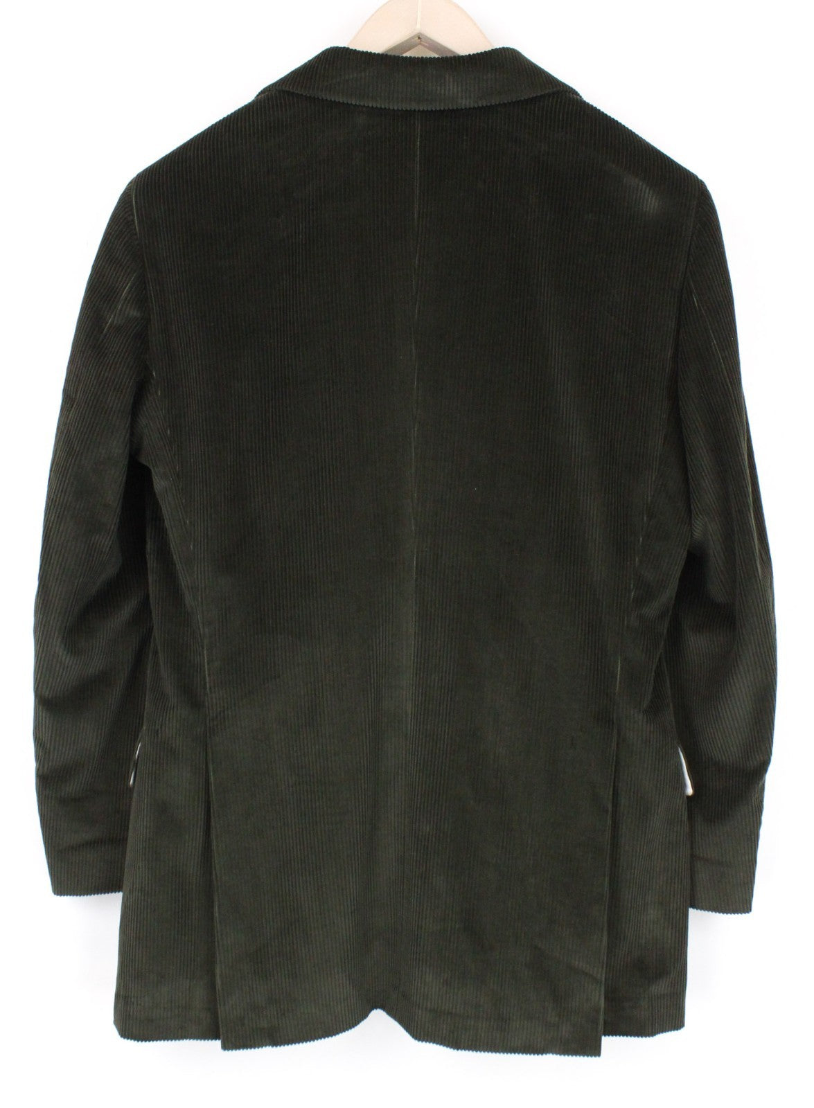 SUITSUPPLY La Spalla Men's Suit UK36R Corduroy Lined Green Pure Cotton 3-Piece