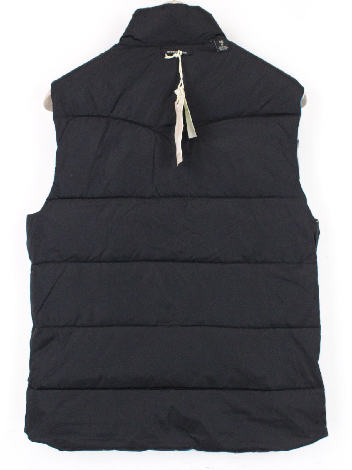 SCOTCH &amp; SODA vyriška liemenė M, balkšva, lapų rašto, dvipusė, aukšta iškirpte 