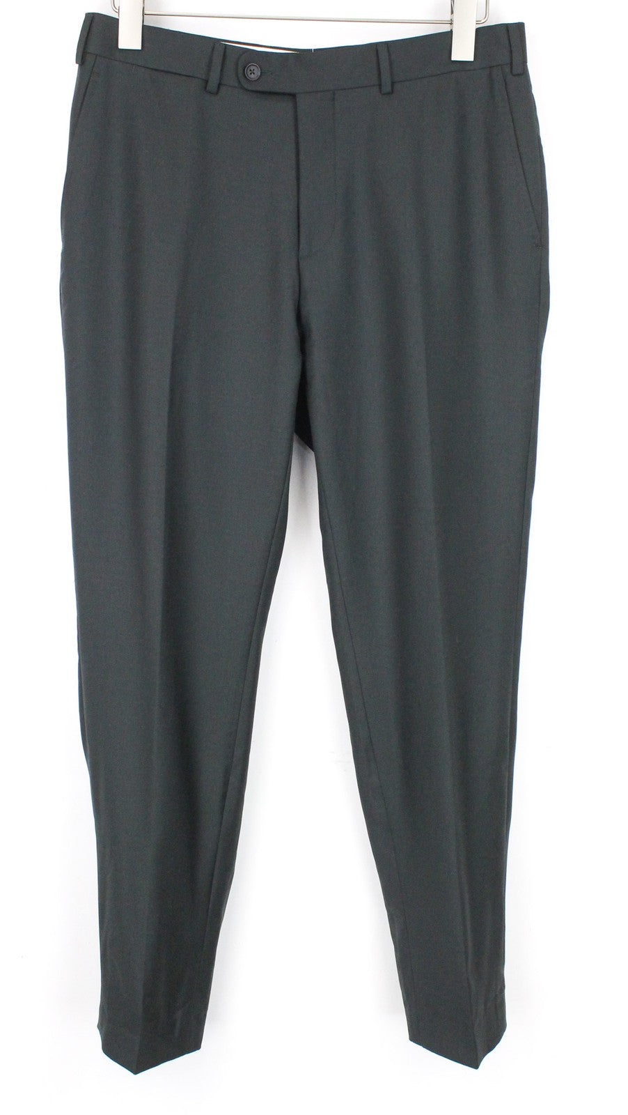 SUITSUPPLY Lazio Men's Suit UK36R Dark Green Slim 3-Piece Wool S110 Perennial