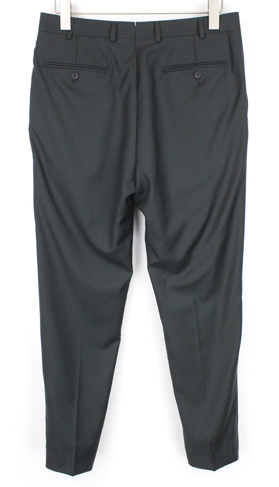 SUITSUPPLY Lazio Men's Suit UK36R Dark Green Slim 3-Piece Wool S110 Perennial