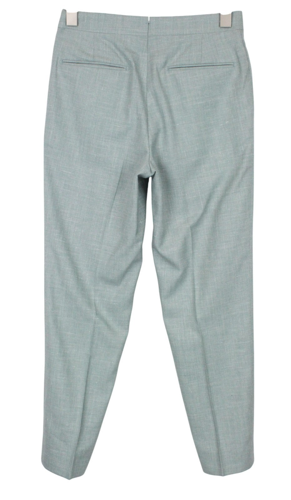 SUITSUPPLY La Spalla Men's Suit UK30R Double-Breasted Green Wool Silk Linen Set