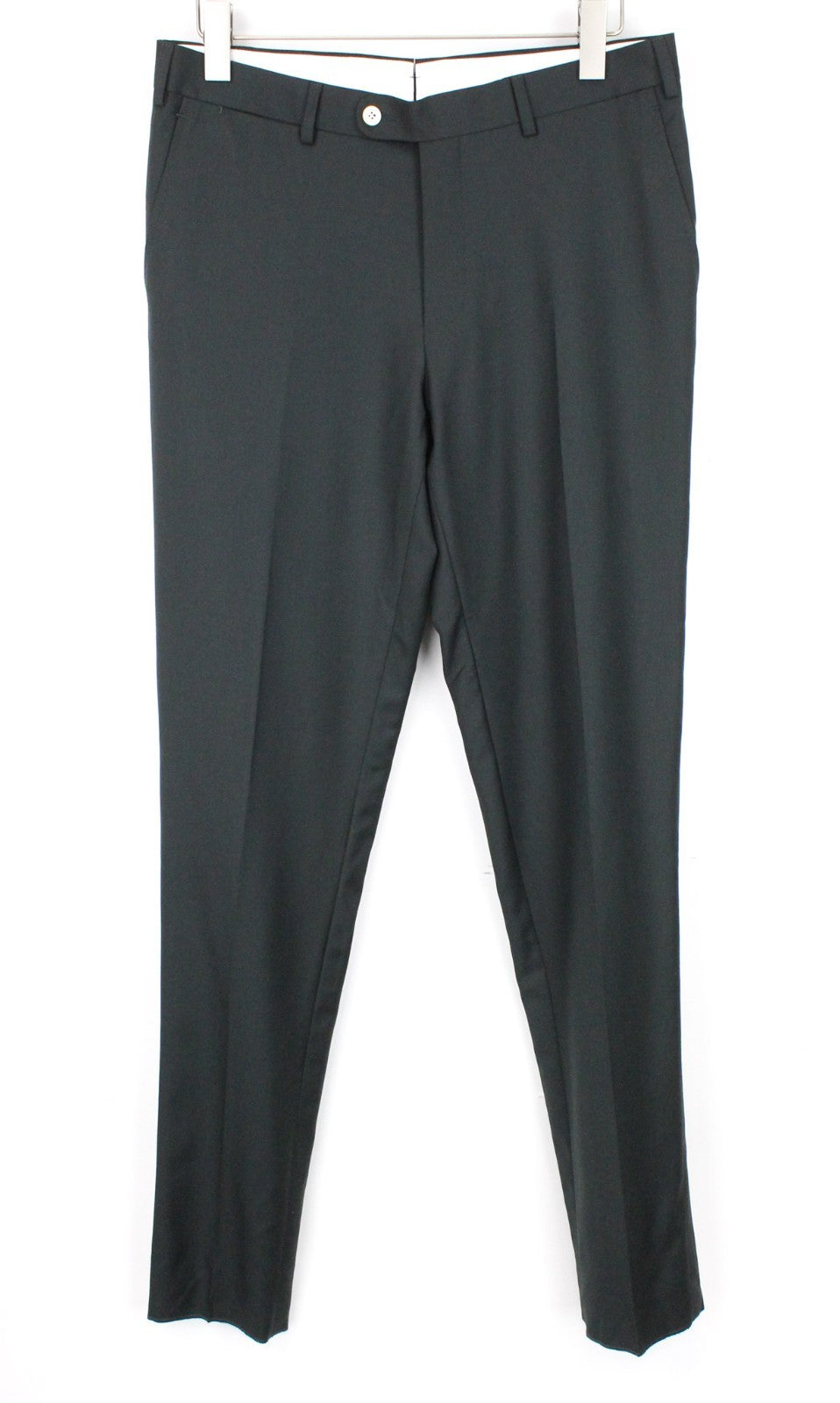 SUITSUPPLY La Spalla Men's Suit UK38R Single-Breast Green Wool Three-Piece Set