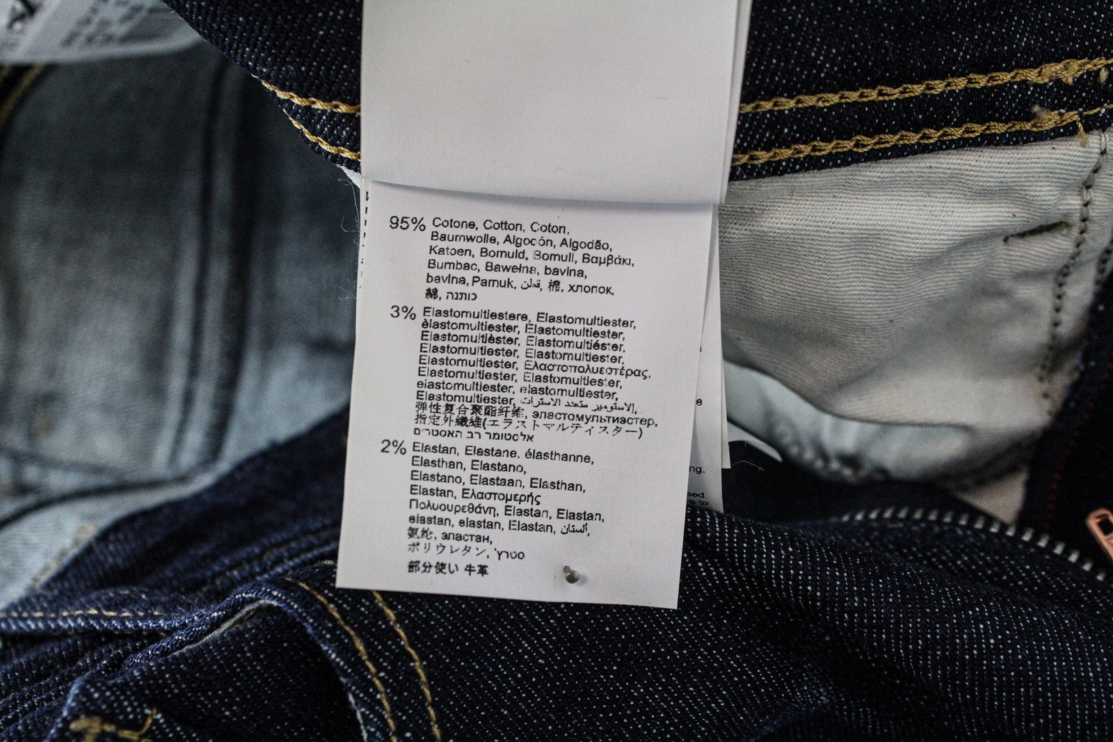 REPLAY Rob vyriški džinsai W30/L34 tiesūs, siaurėjantys, mėlyni, tamprūs, džinsinio kirpimo 