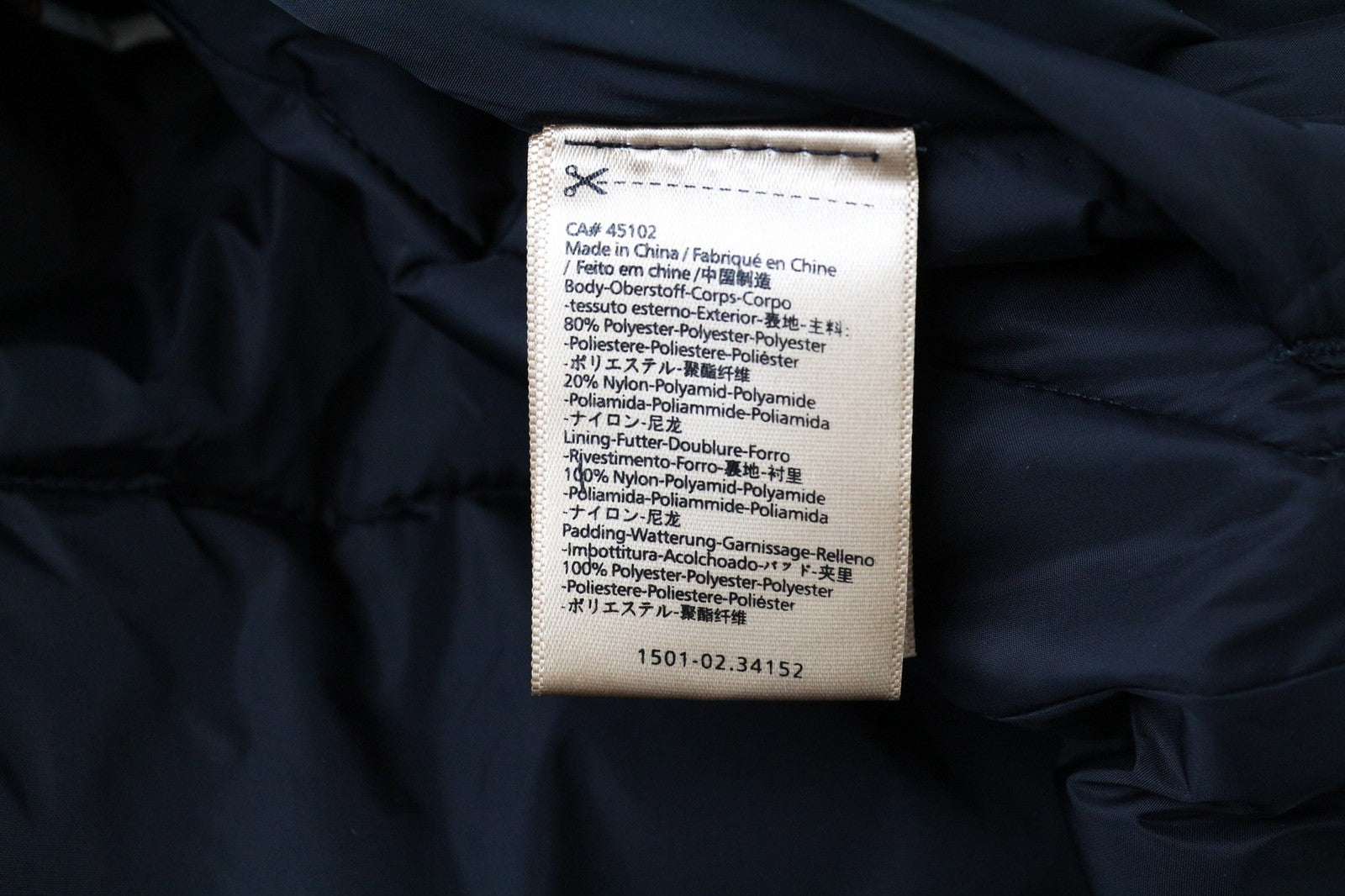 SCOTCH &amp; SODA vyriška liemenė L, balkšva, su lapų raštu, aukštu kaklu, dvipusė, dygsniuota 