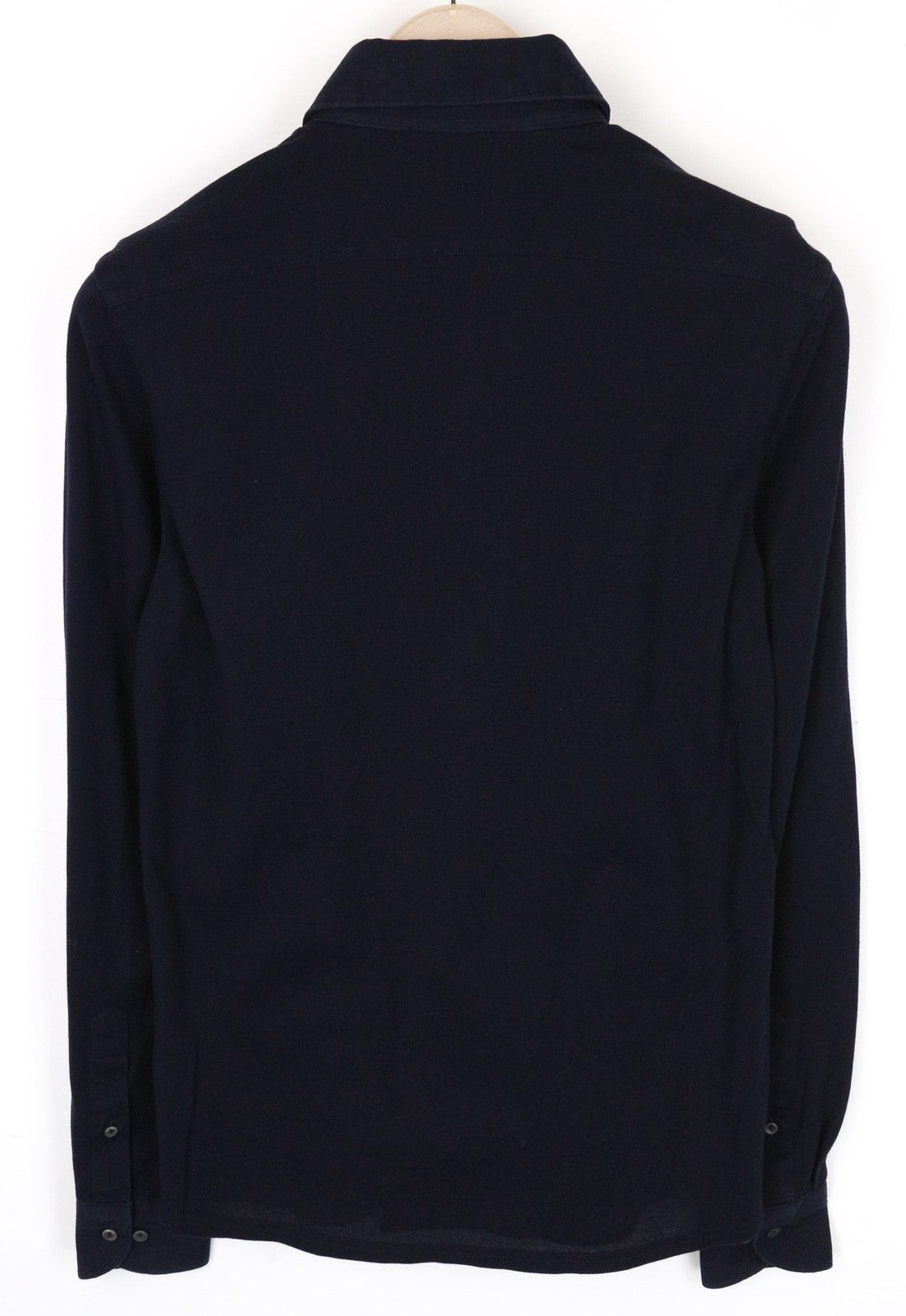 SUITSUPPLY vyriški marškinėliai su plonu kirpimu, 37L/38L/14.5/15L, tamsiai mėlyni, grynos medvilnės polo marškinėliai 