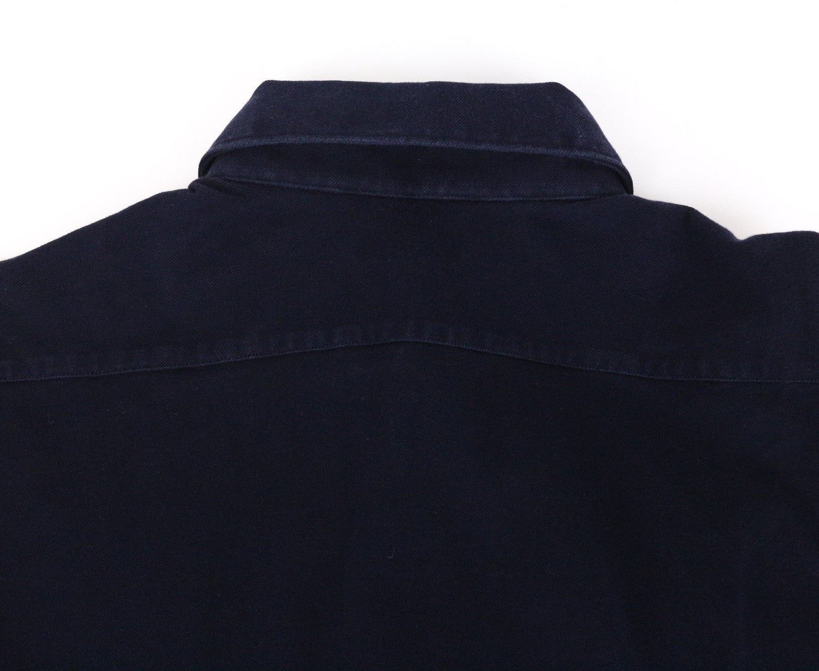 SUITSUPPLY vyriški marškinėliai 39/40/15.5/15.75 ypač ploni polo marškinėliai, tamsiai mėlyni, grynos medvilnės 