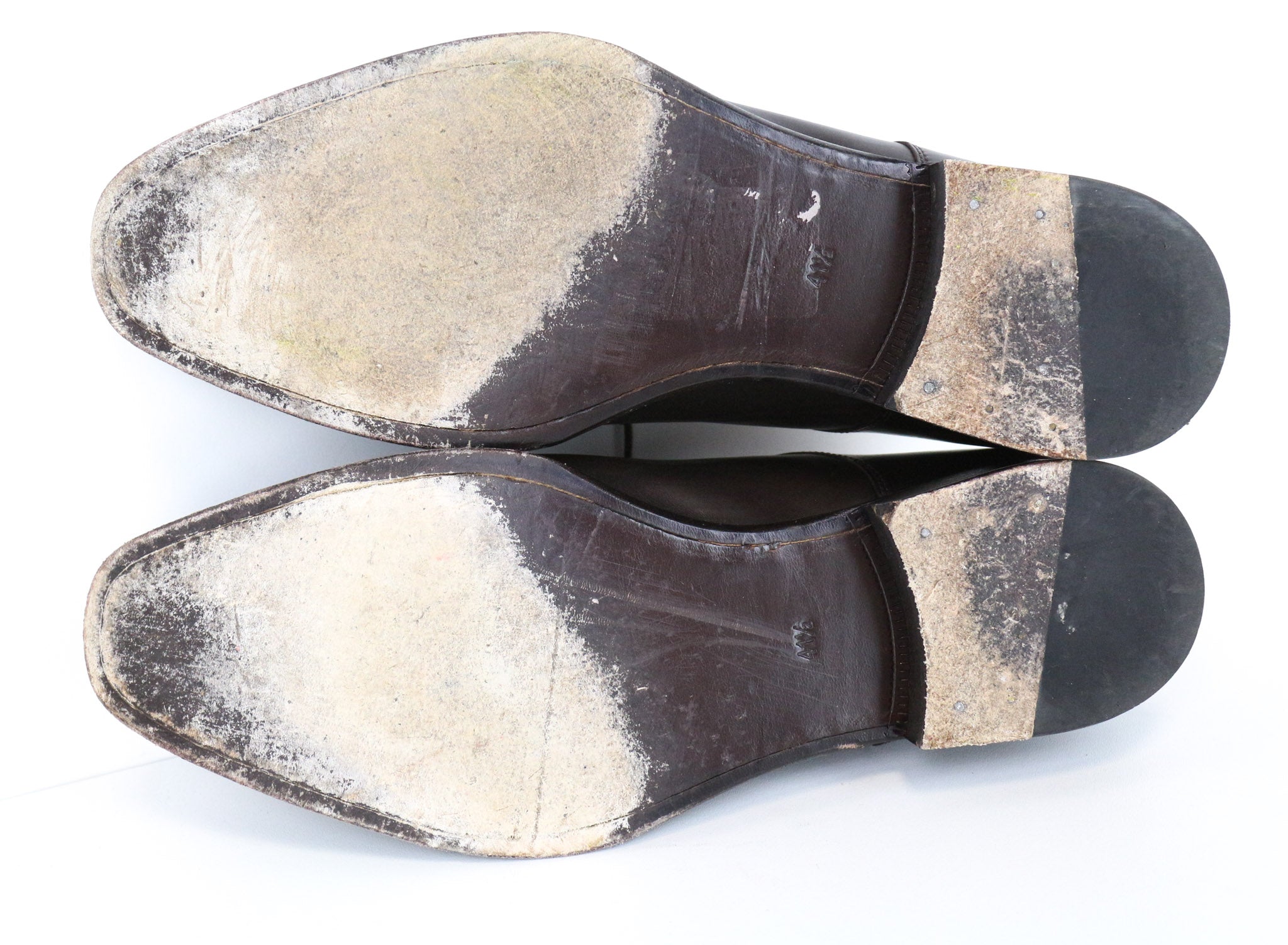 SUITSUPPLY vyriški batai, EU41.5, tamsiai rudi, klasikiniai, oksfordo stiliaus, grynos veršiuko odos 