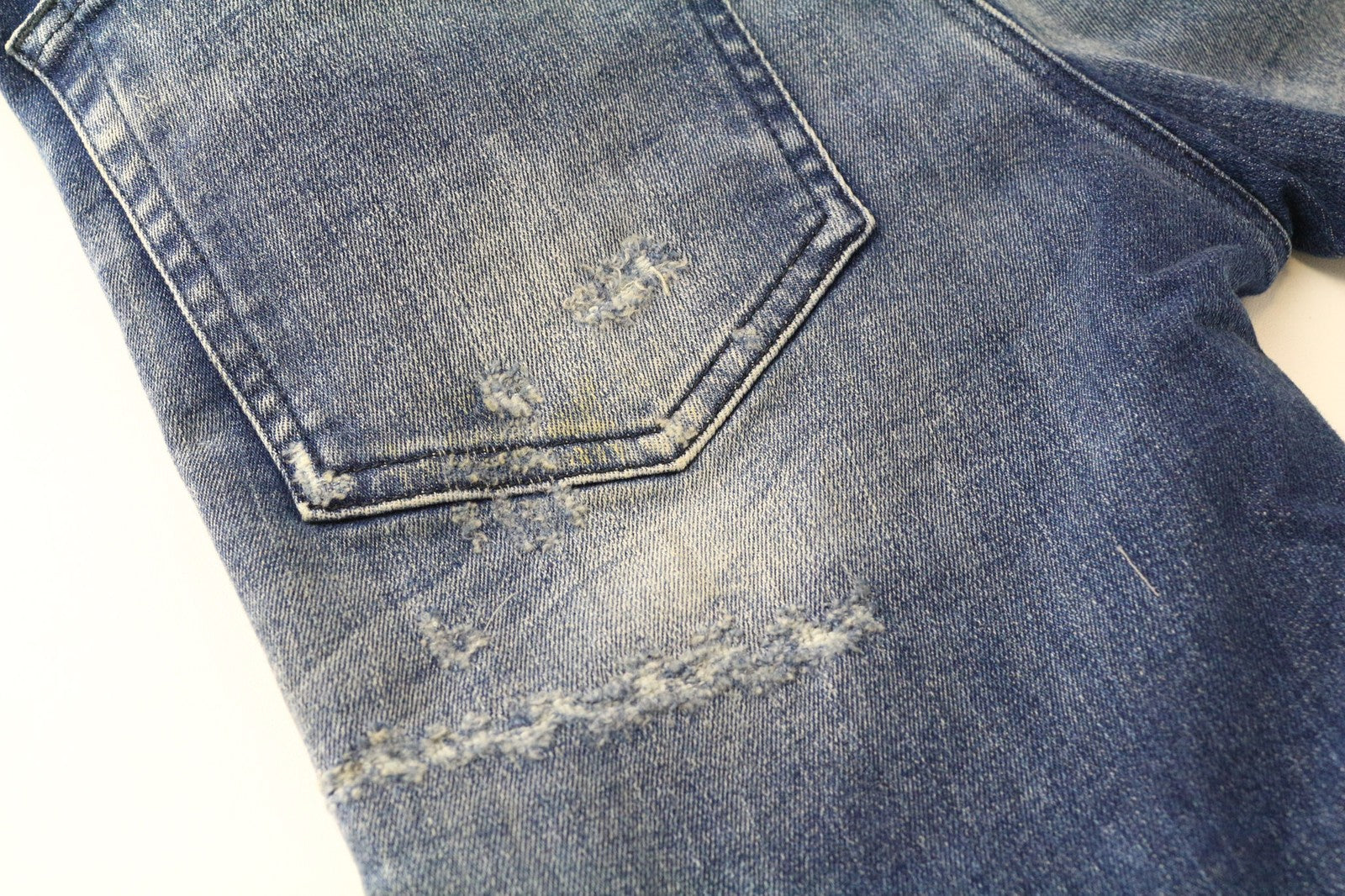 DIESEL D-Reeft-T 0870Q vyriški džinsai W26 mėlyni Jogg Sweat Stretch Super Skinny berniukams 