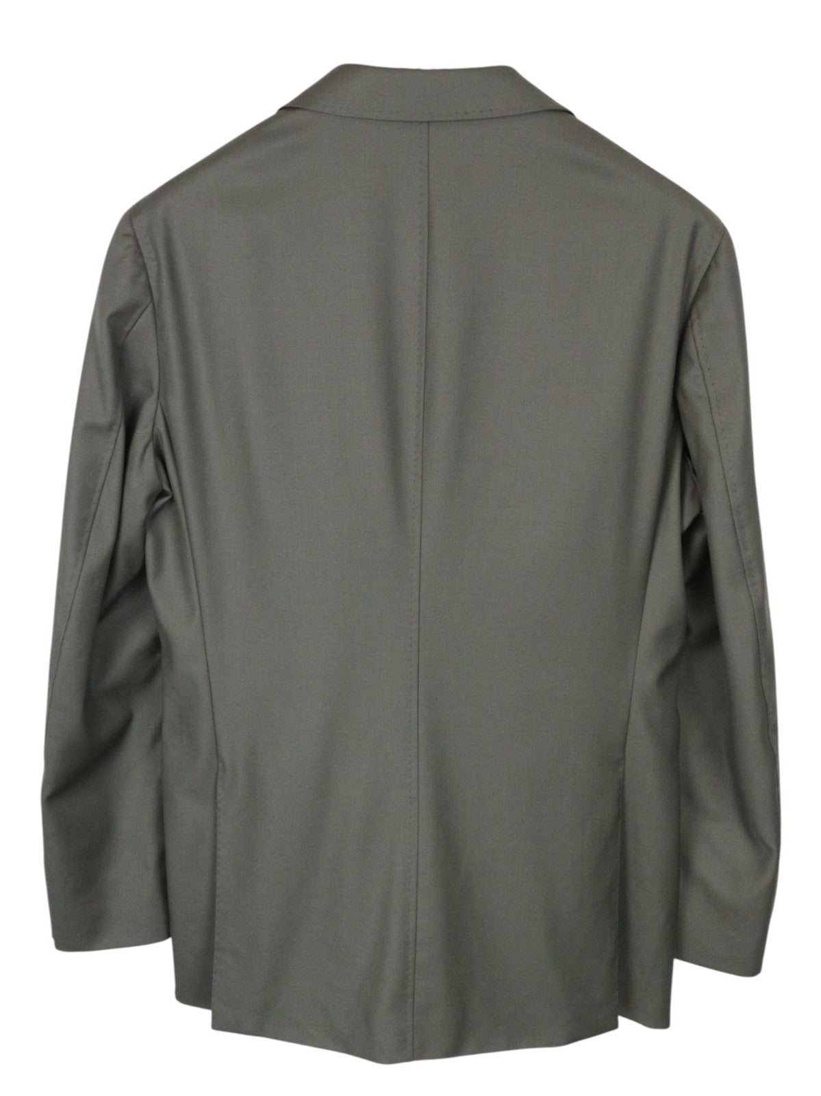 SUITSUPPLY Havana Tulip Men's Suit UK38R Slim Green Pure Wool Super 110's 2Pc