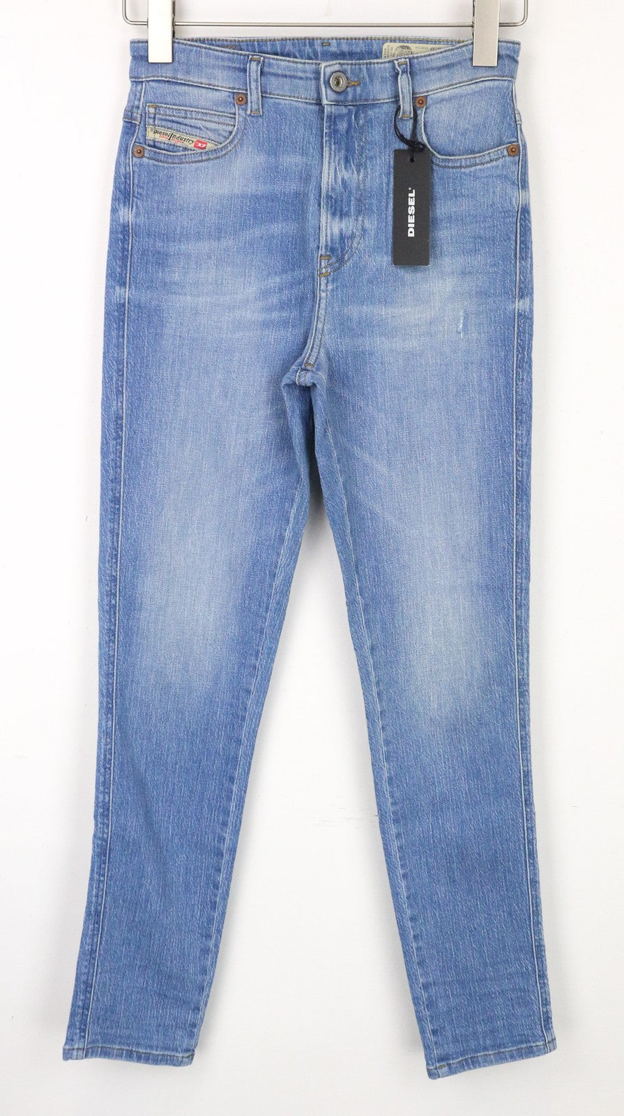 DIESEL Babhila-High 081AF Women's W24/L32 Blue Girls Slim-Skinny Fit Stretch