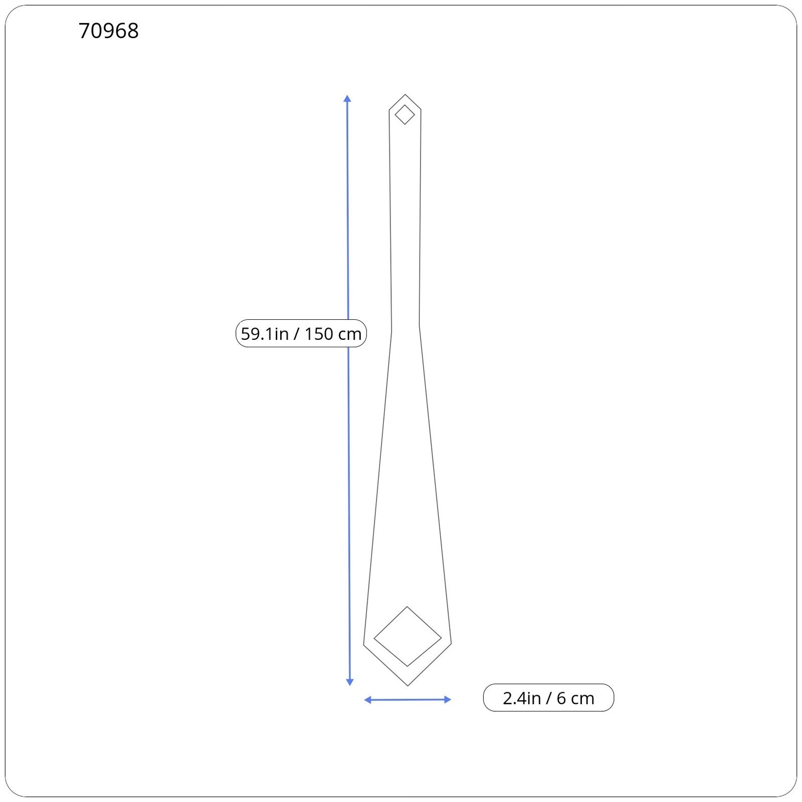 SUITSUPPLY vyriškas kaklaraištis ~150x8 cm tamsiai rudas grynos vilnos megztas kvadratiniais galais formalus