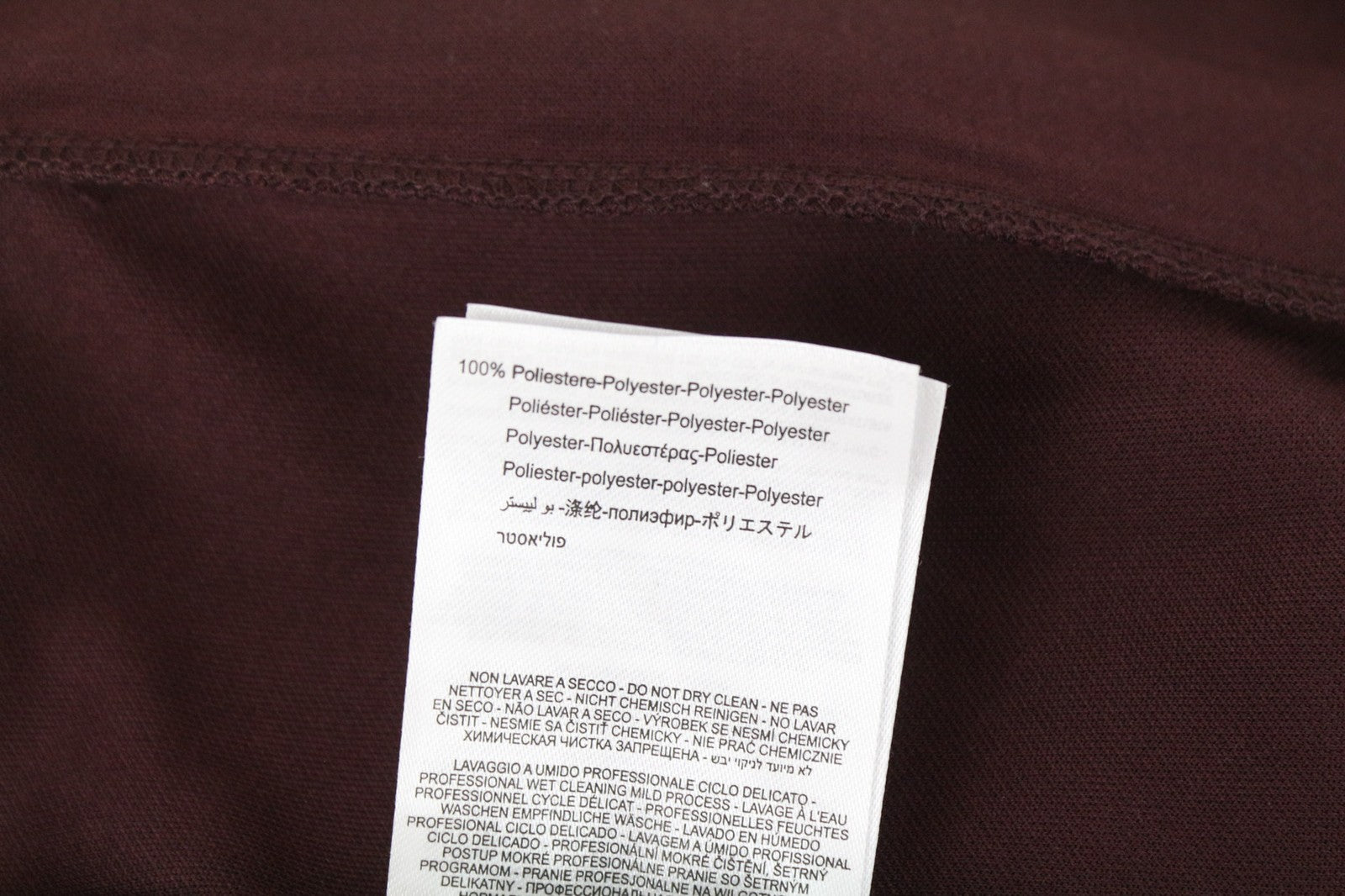 REPLAY riboto leidimo vyriškas XL dydžio bordo raudonos spalvos laisvalaikio džemperis ilgomis rankovėmis su užtrauktuku 