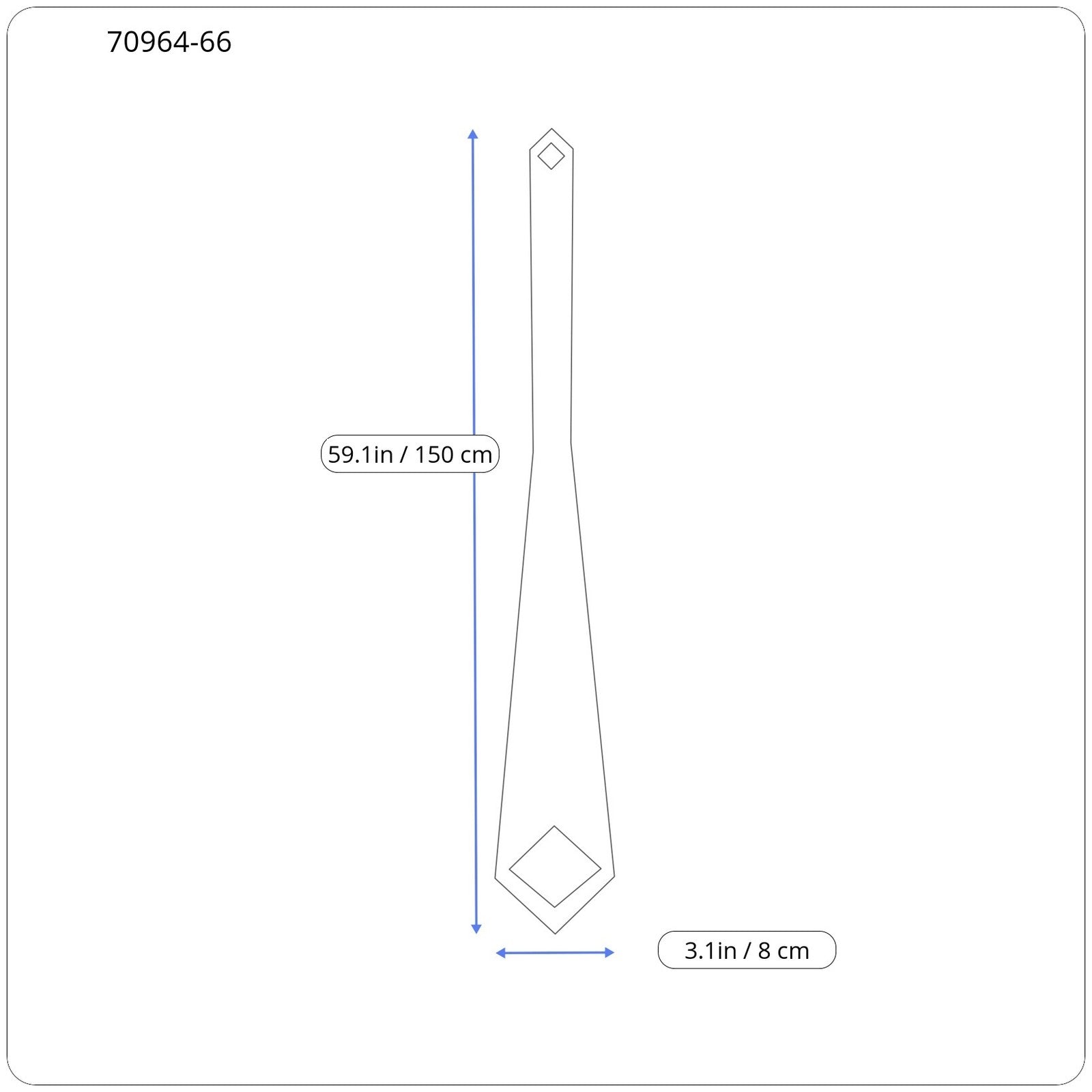 SUITSUPPLY vyriškas kaklaraištis ~150x8 cm violetinis vilnos mišinio smailiais languotais galais oficialiai 