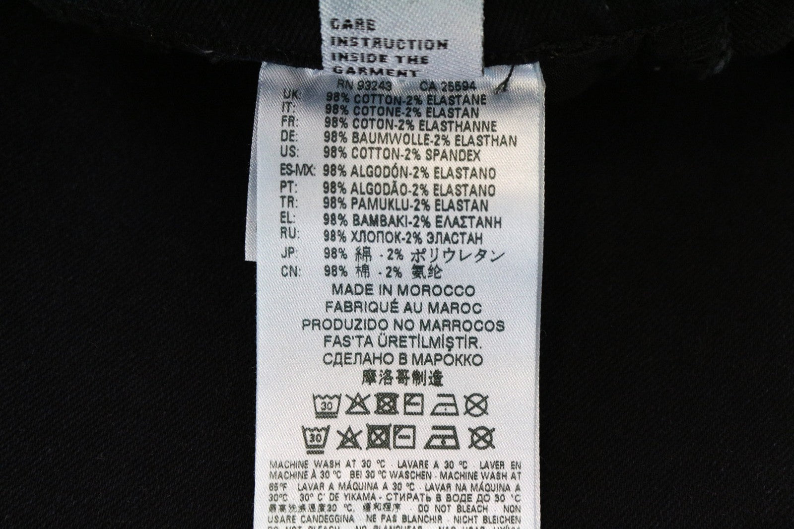 DIESEL D-Eiselle 069GL Women's W23/L30 Blue Girls Straight Fit Cotton Stretch