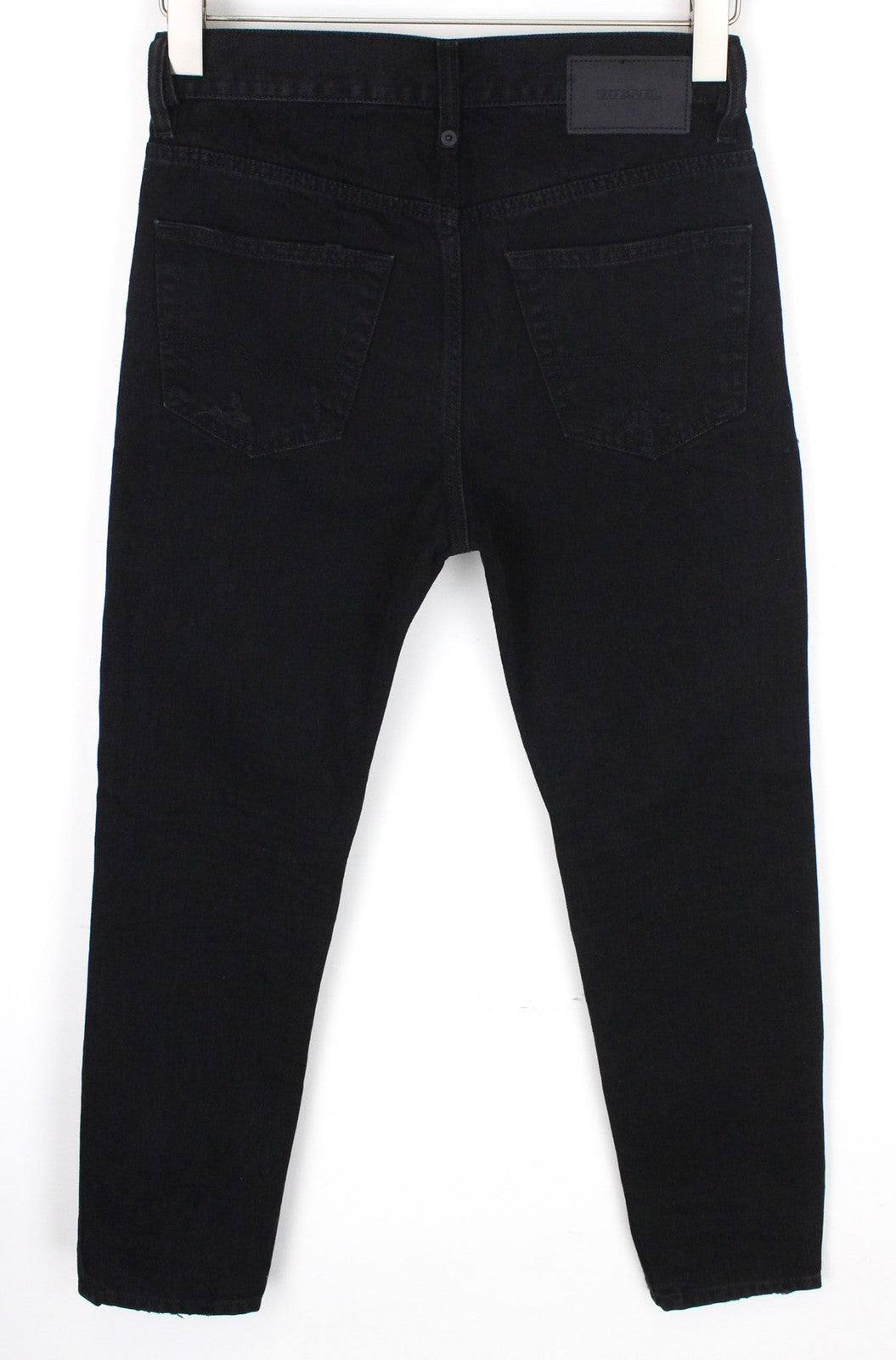 DIESEL Mharky 088AD vyriški džinsai W26/L32 juodi, ploni, aptempti berniukiški, netempiamo kirpimo 