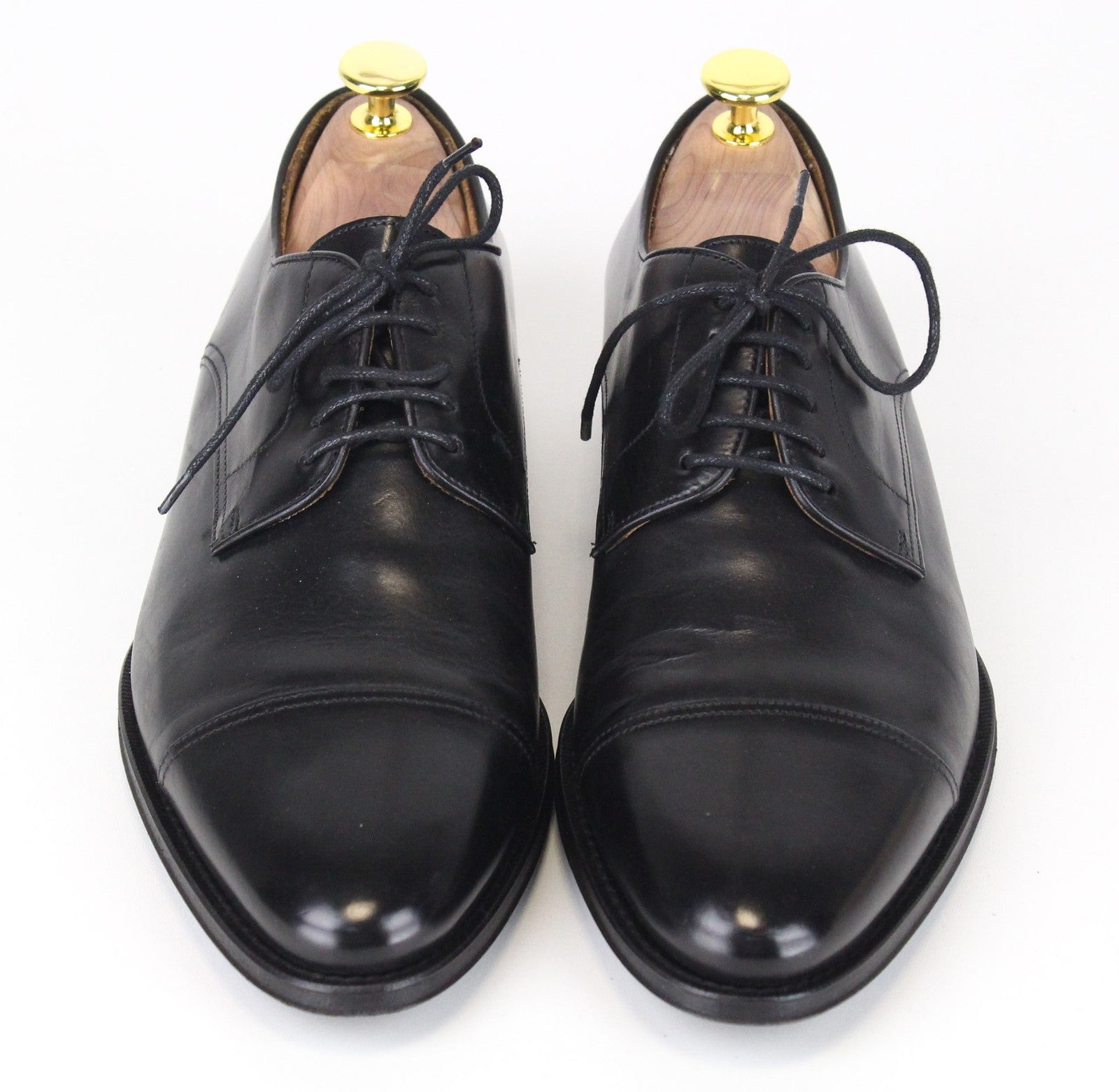 SUITSUPPLY Men's Shoes EU39.5 Black Classic Blake Stitched Calf Leather Formal