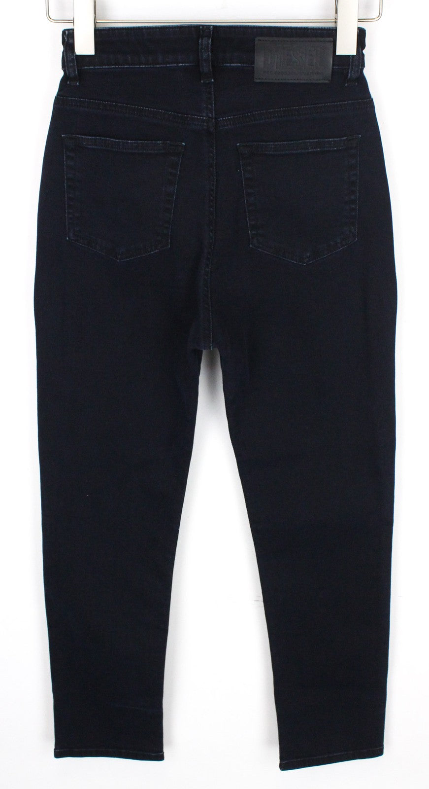 DIESEL D-Eiselle 069GL Women's Jeans W24/L30 Black Stretch Straight High Rise