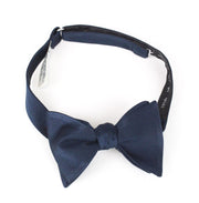 SUITSUPPLY vyriškas kaklaraištis 93x7,4 cm, jūrų mėlynumo, šilkinis kaspinėlis, užrišamas drugelio formos kaklaraištis 