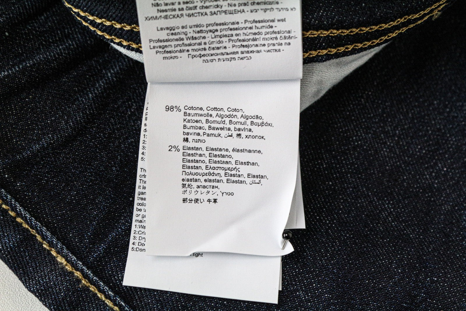 REPLAY Grover vyriški džinsai W30/L34 laisvalaikio stiliaus tiesūs mėlyni tamprūs džinsai 