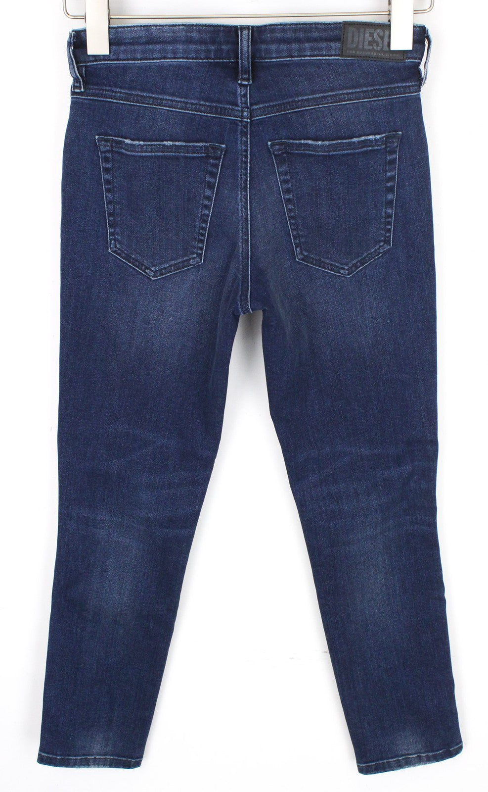 DIESEL Babhila 083AE Women's W24/L30 Blue Skinny Slim Stretch Girls Button Jeans