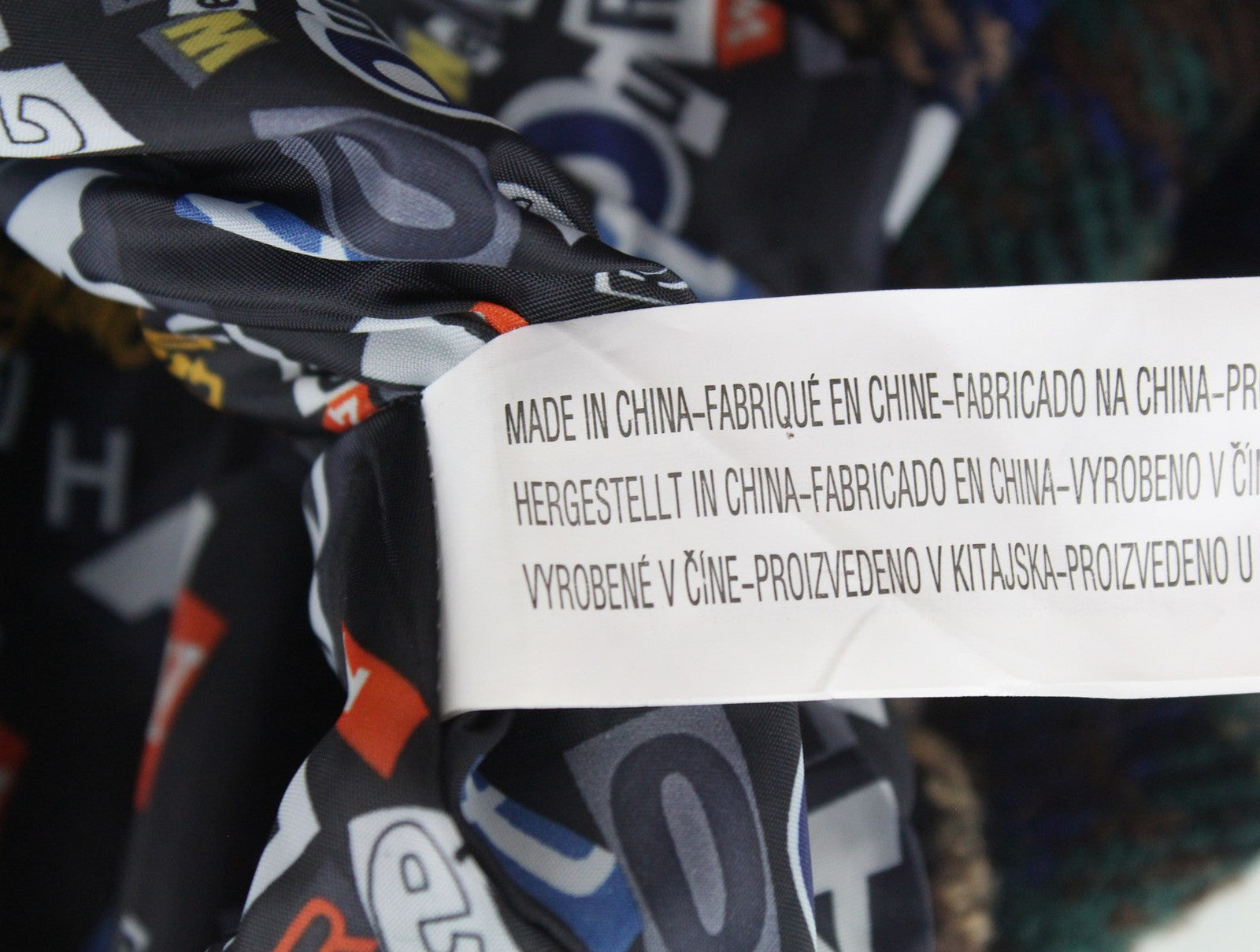 DESIGUAL moteriškas mėlynas EU40 vilnos mišinio dizainerio paltas kimono su siuvinėtu tartanu