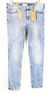 SCOTCH & SODA Skim Men's W34/L34 Slim Washed Blue Stretchy Denim Jeans