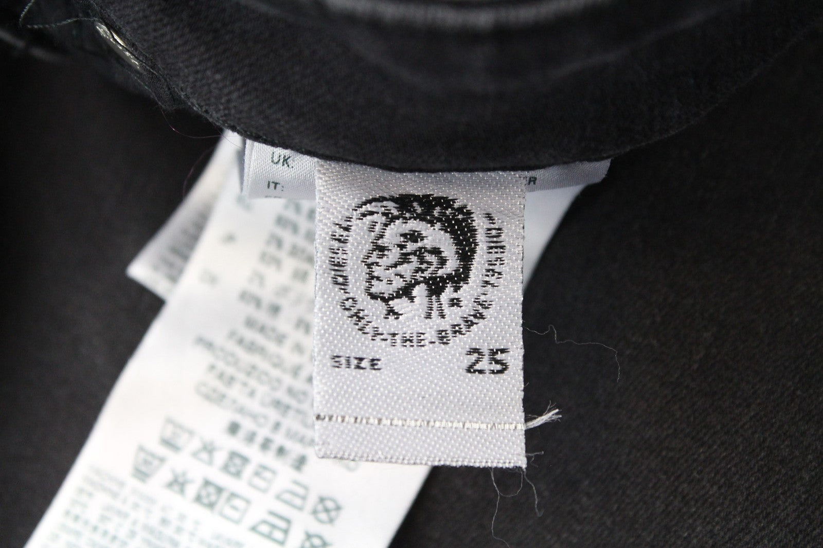 DIESEL Slandy 069GI Women's Jeans W25/L32 Grey Stretch Super Slim Skinny Fit