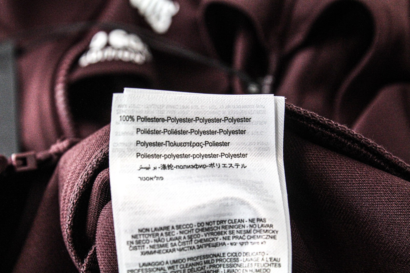 REPLAY vyriškas džemperis su aukštu kaklu, L dydžio, bordo spalvos, sportinis, klasikinis, su užtrauktuku. 