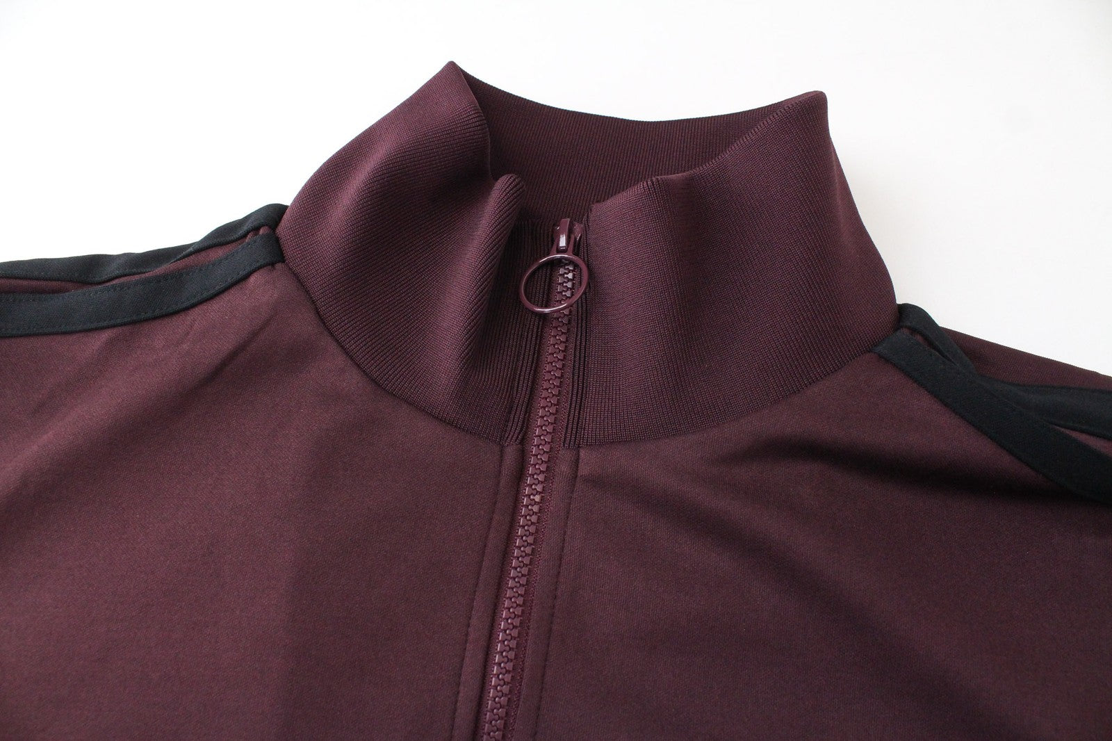 REPLAY vyriškas džemperis su ilgomis rankovėmis, 2XL dydžio, tamsiai raudonas, su užtrauktuku ir kišene, laisvalaikio stiliaus 