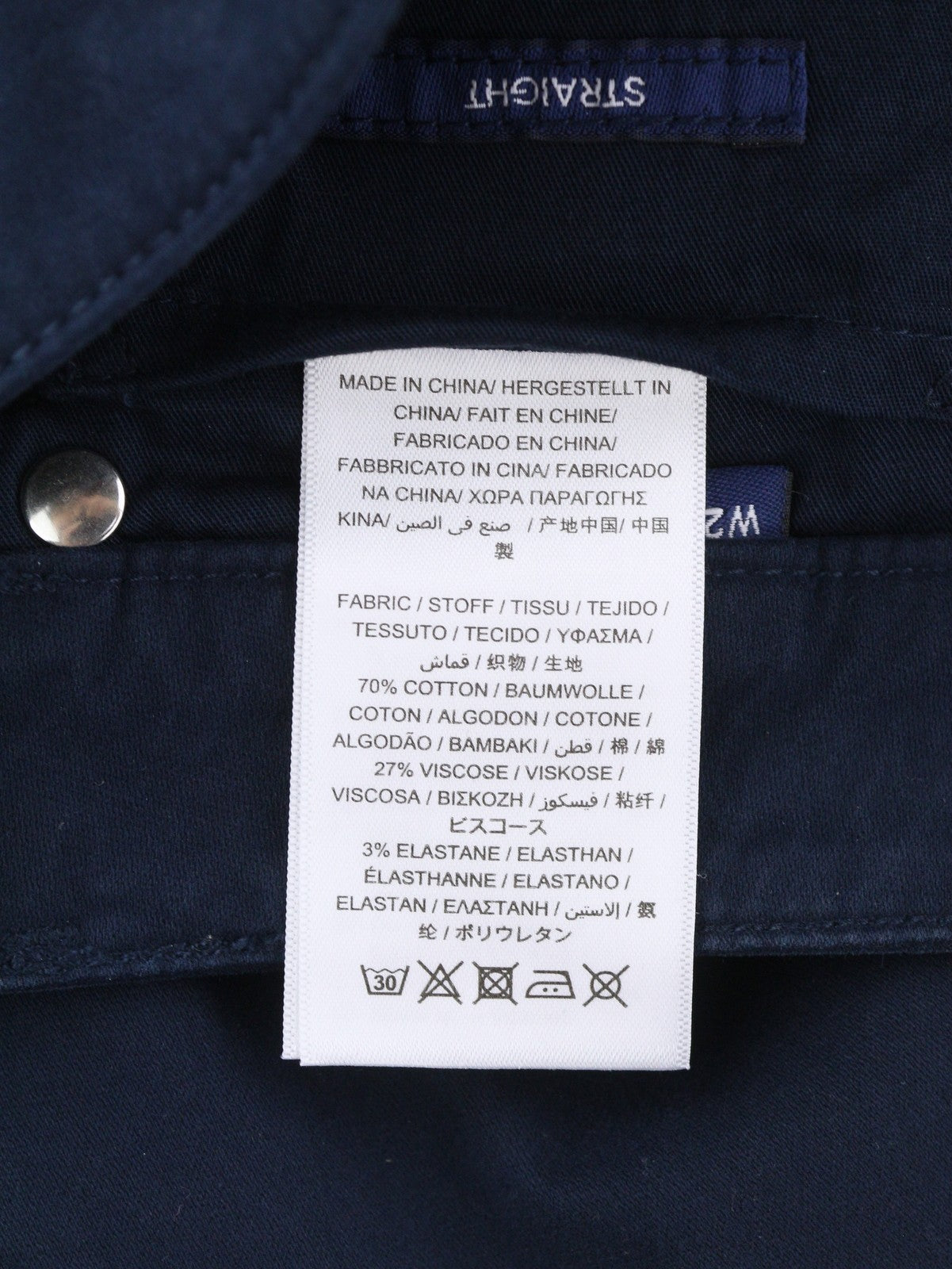 GANT tiesios minkštos moteriškos kelnės W27/L34 tamsiai mėlynos, priglundančios, žemo liemens, laisvalaikio stiliaus 