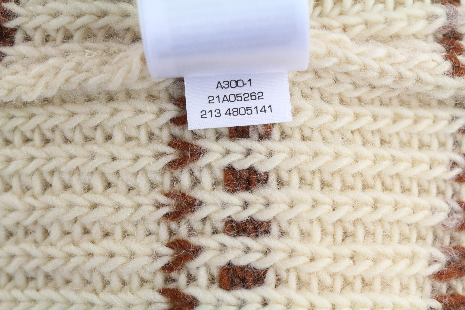 GANT daugiaspalvis vėžlio spalvos moteriškas megztinis XS smėlio spalvos vilnonis, tvirtai megztas raštuotas megztinis 