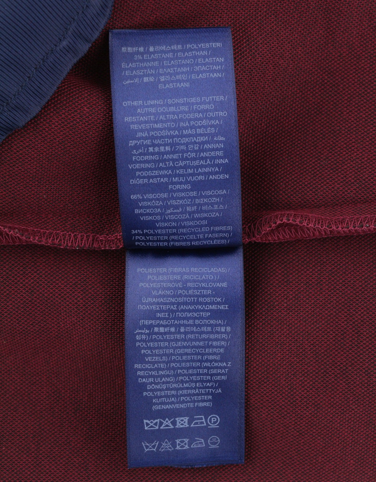 GANT Jersey Cigarette moteriškos kelnės EU38 raudonos, plonos, plokščio priekio, iki kulkšnių. 