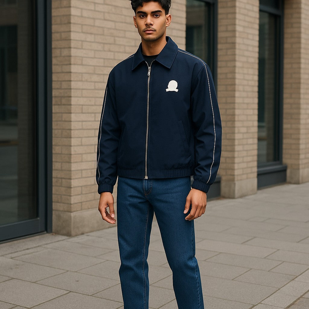 TOMMY HILFIGER Thc CC Sporty Ivy vyriška striukė M mėlyna nestandartinė lengva 