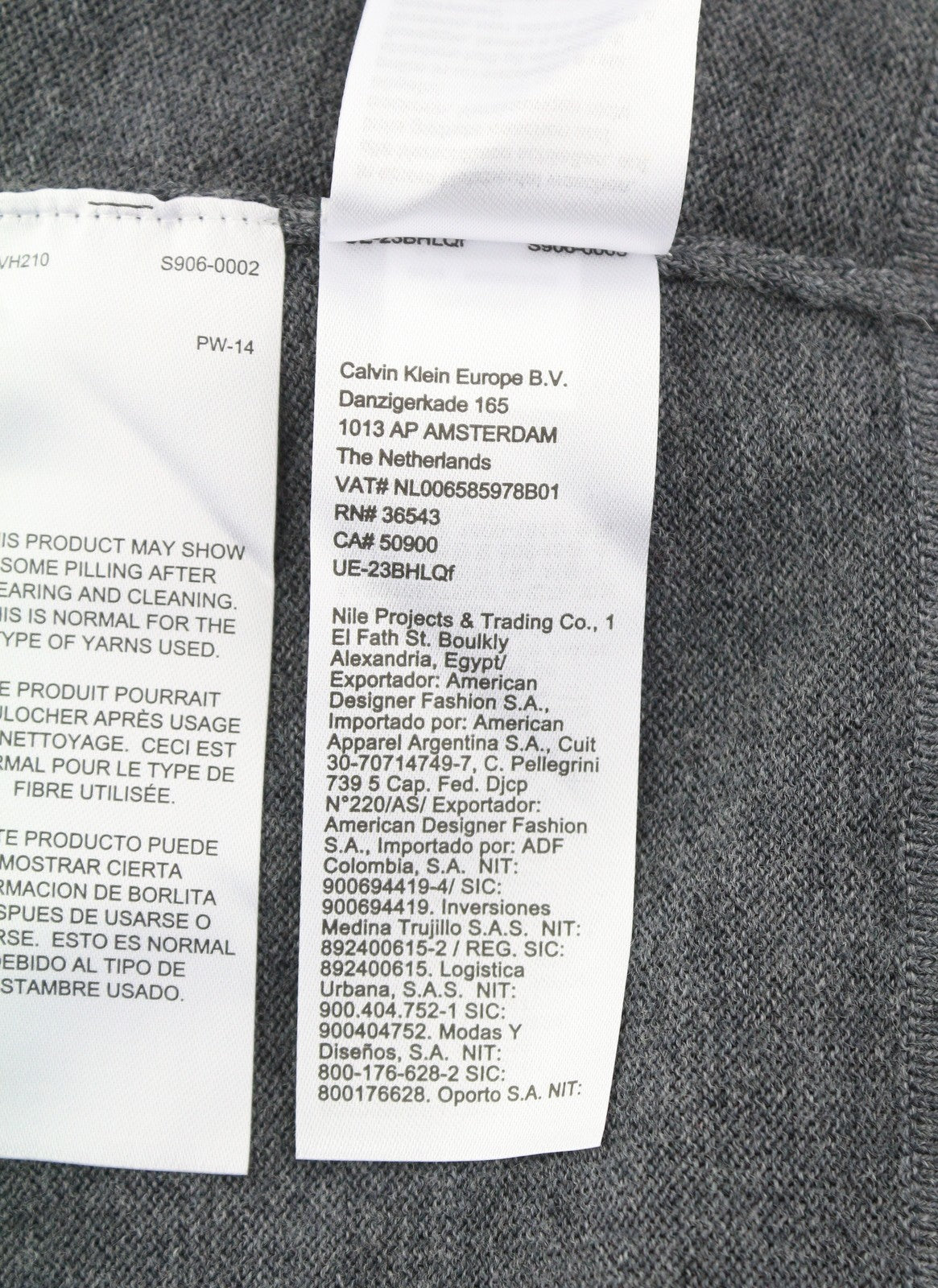 CALVIN KLEIN Merino Comfort kardiganas vyrams, megztinis S, pilkas melanžas, megztinis su sagomis 