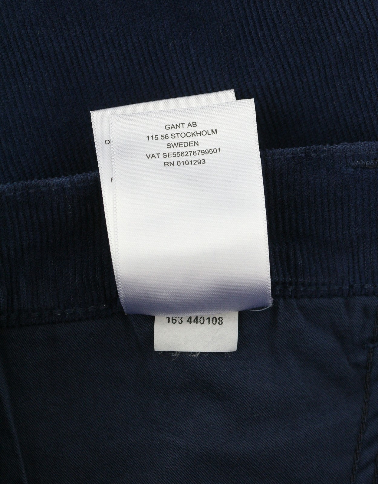 GANT moteriškas sijonas, EU36, tamsiai mėlynas velvetas, su užtrauktuku, kišenėmis, pieštuko formos, iki kelių.