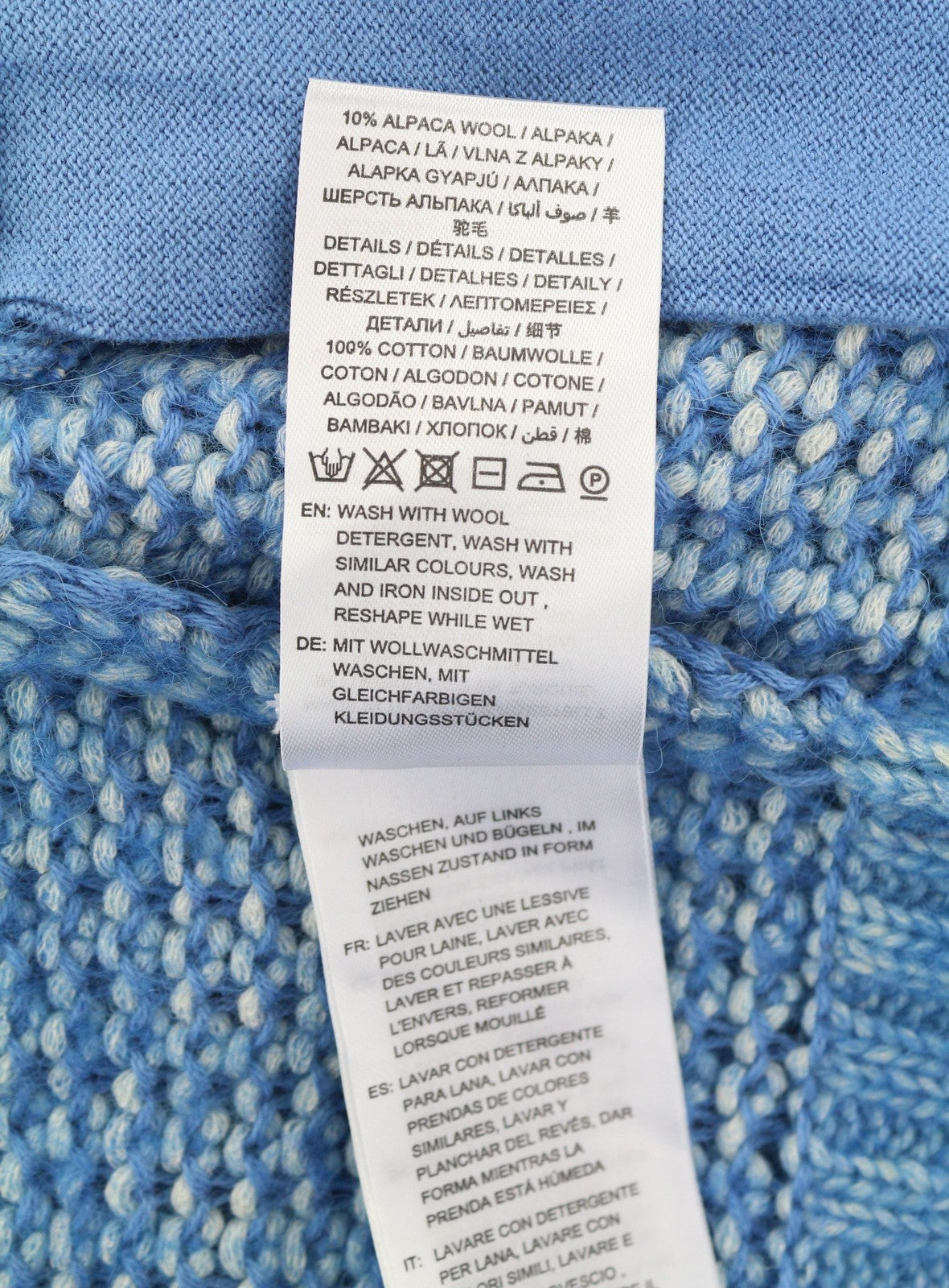 GANT Boyfriend kardiganas moterims, megztinis S, mėlynas melanžas, vilnos ir alpakų mišinio audinys, tamprus megztinis 