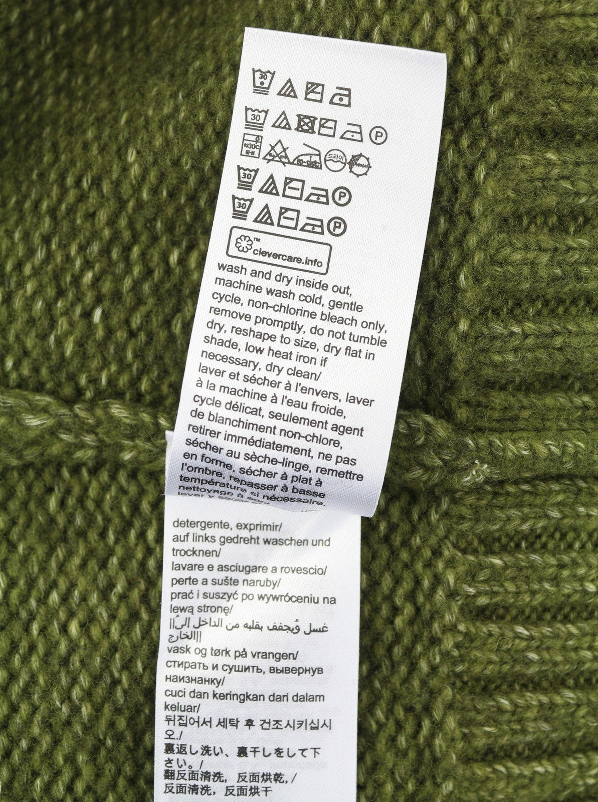 TOMMY HILFIGER DC Mouline Mock Nk vyriškas megztinis S melanžo žalias vilnos mišinio audinys RMK 199 € 