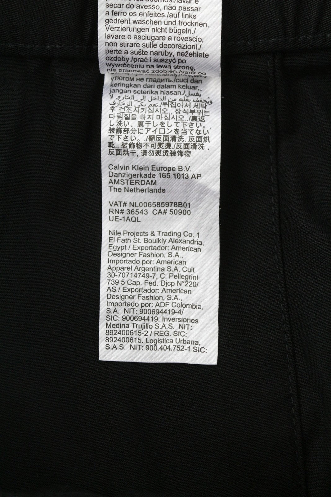 CALVIN KLEIN vyriškos kelnės su diržu, tiesios, M, juodos, su raišteliu, įprasto kirpimo 