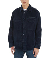 TOMMY HILFIGER velvetinis vienspalvis marškinėlių tipo vyriškas švarkas M mėlynas su sagomis RMK 158 €