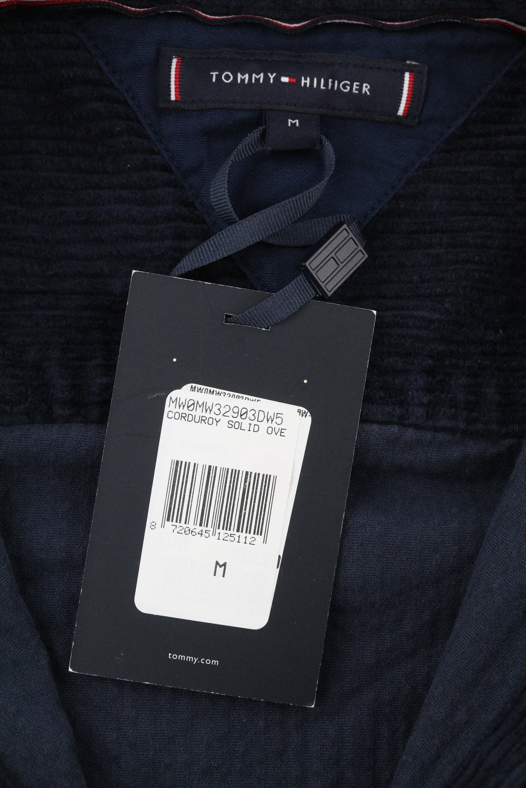 TOMMY HILFIGER velvetinis vienspalvis marškinėlių tipo vyriškas švarkas M mėlynas su sagomis RMK 158 €