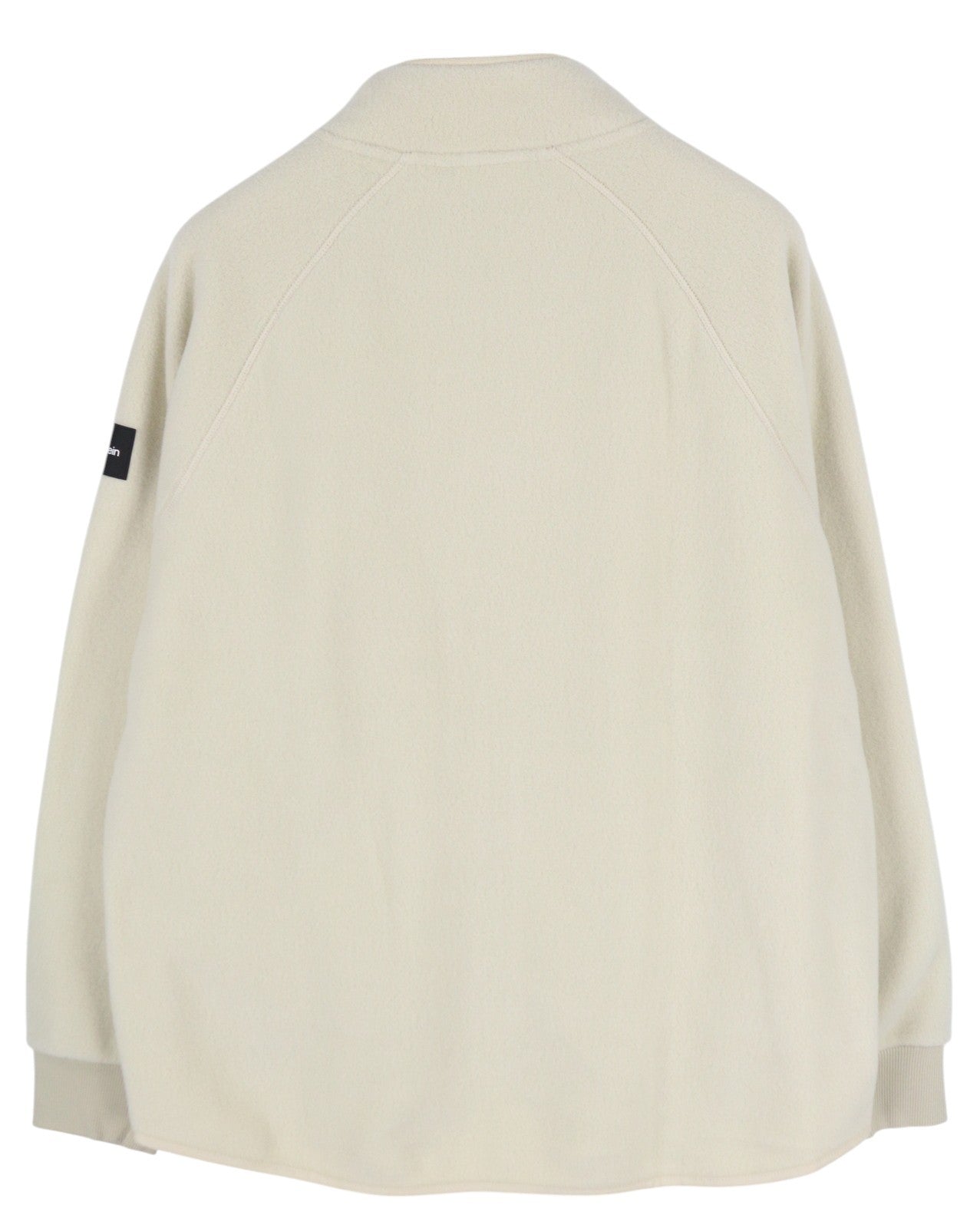 CALVIN KLEIN Premium Polar Fleece vyriškas džemperis L, smėlio spalvos, patogus kirpimas, rekomenduojama kaina – 179 € 