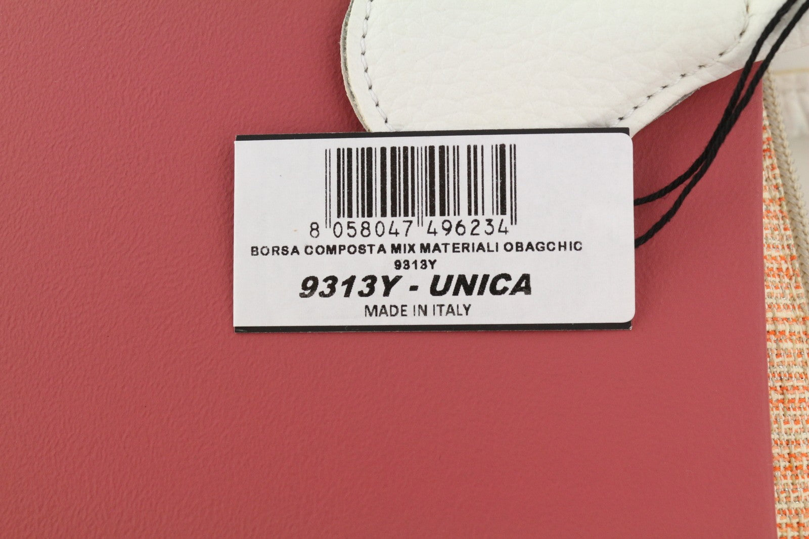 O BAG Chic moteriškas krepšys OS Pink dvigubomis rankenomis vidinis krepšys Mini Tote Square Casual 