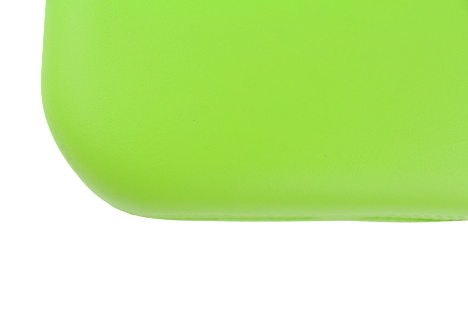 O BAG Mini moteriškas krepšys OS ryškiai žalias su dviem rankenomis, užtrauktuku viduje, logotipu, kvadratinis 