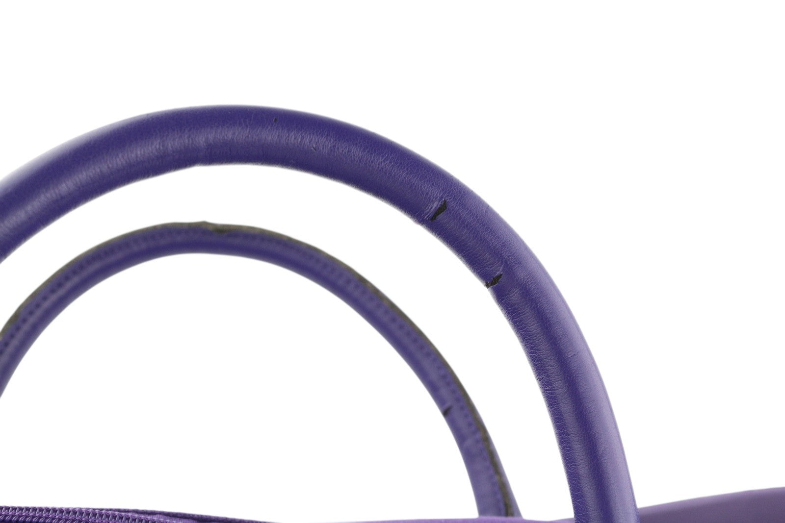 O BAG Viola moteriškas krepšys OS Purple Violet dvigubomis rankenomis vidinis krepšys kvadratinės formos laisvalaikio... 