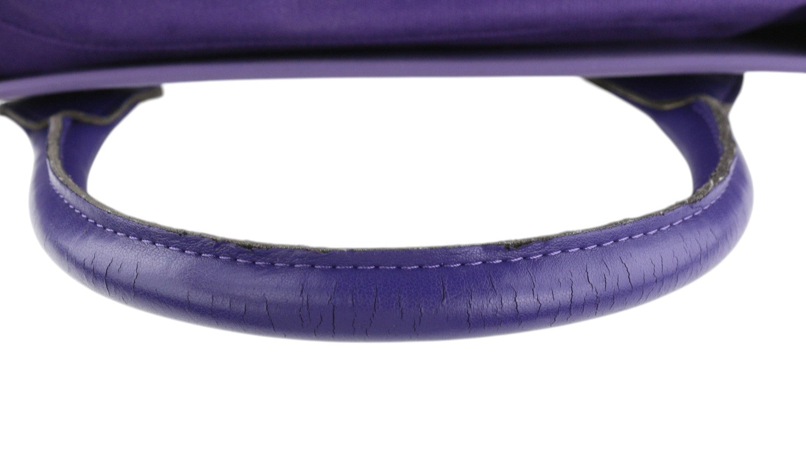 O BAG Viola moteriškas krepšys OS Purple Violet dvigubomis rankenomis vidinis krepšys kvadratinės formos laisvalaikio... 