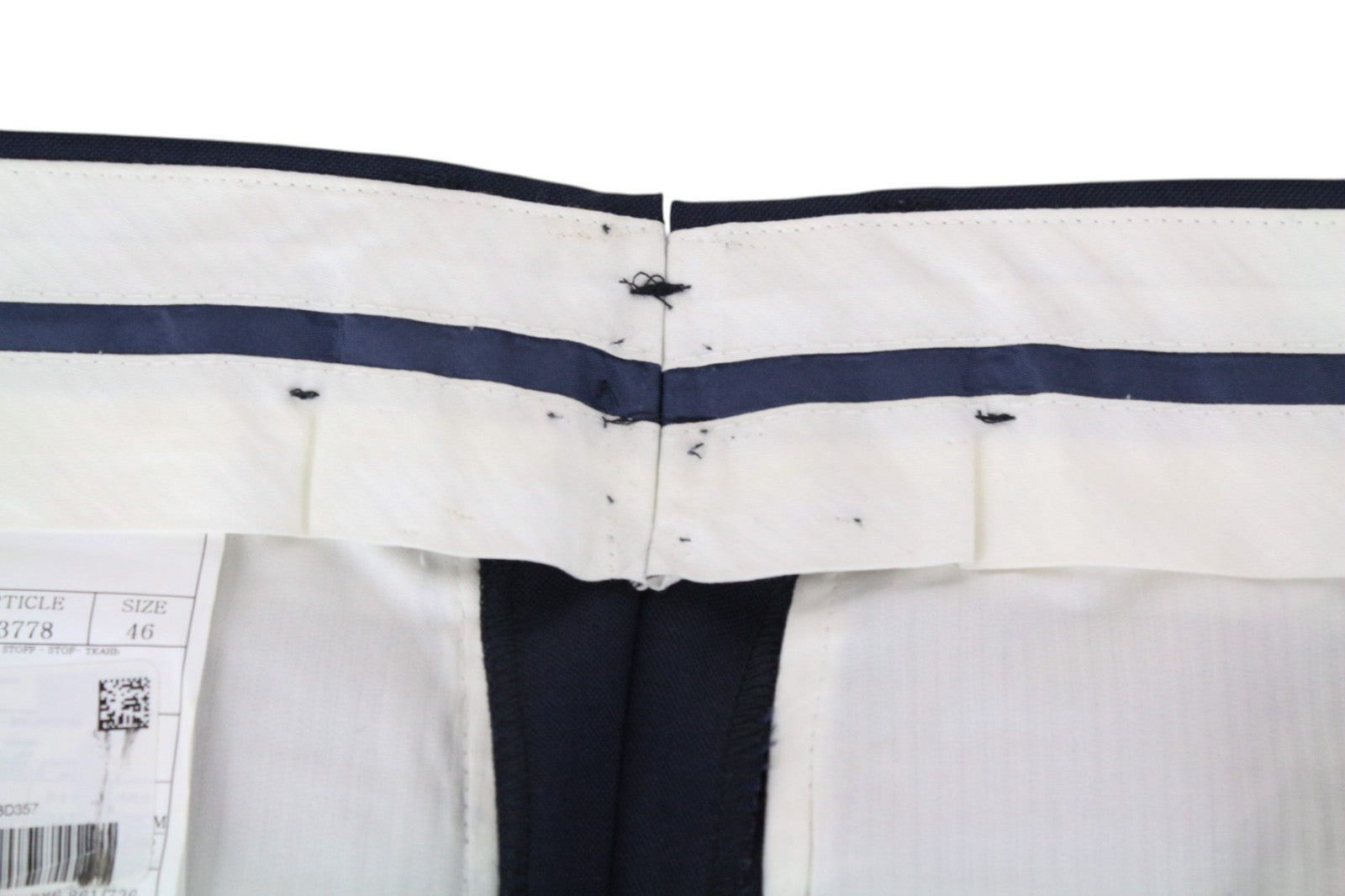 SUITSUPPLY Lazio Men's Blue Wool Slim Suit UK36R Classic Super 110's 2 Piece